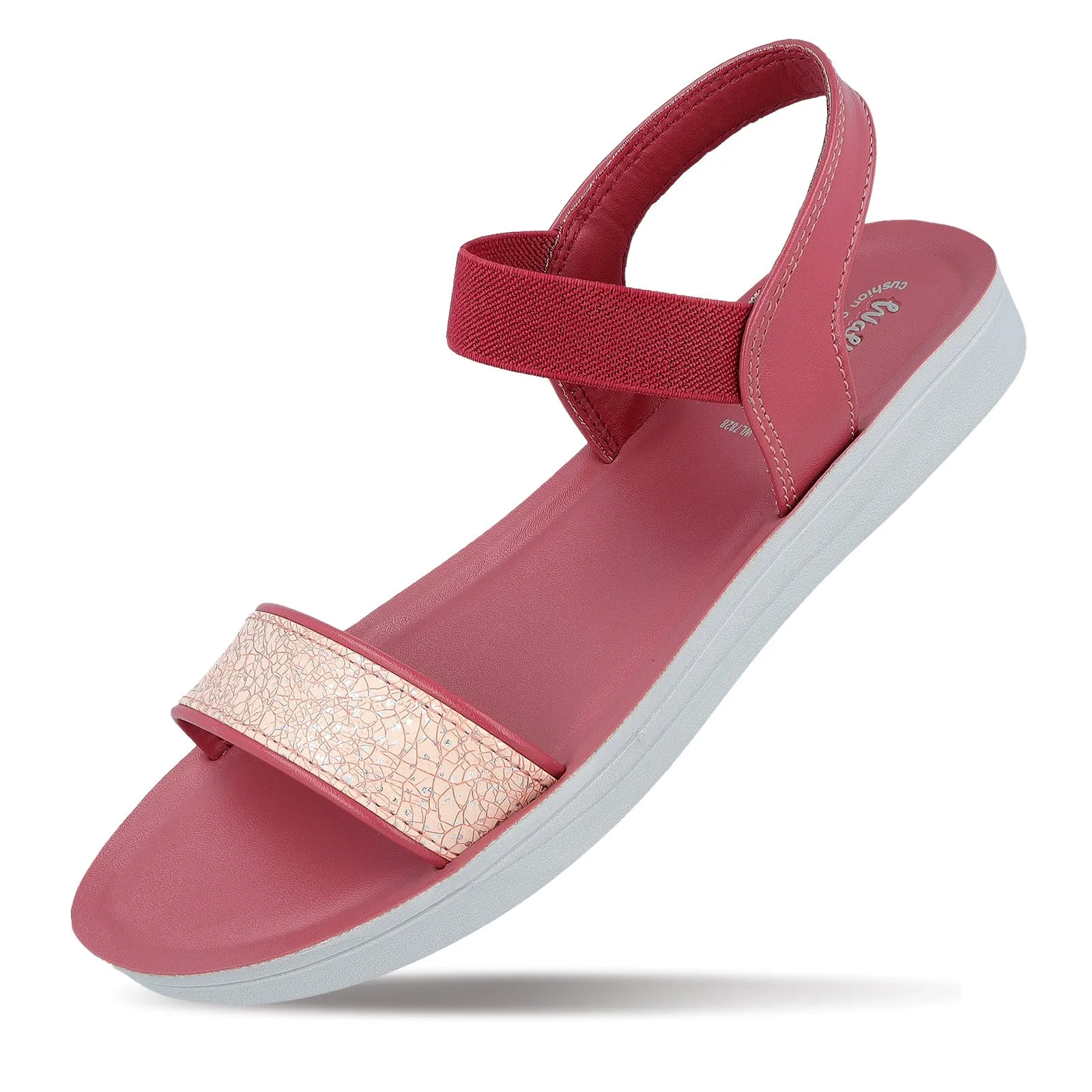 Walkaroo Womens Sandal  - WL7828 Peach