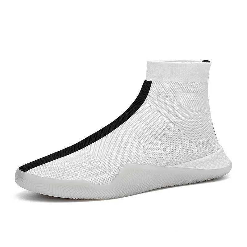 White Techwear Shoes