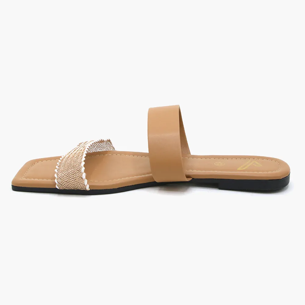 Women's Slipper - Beige